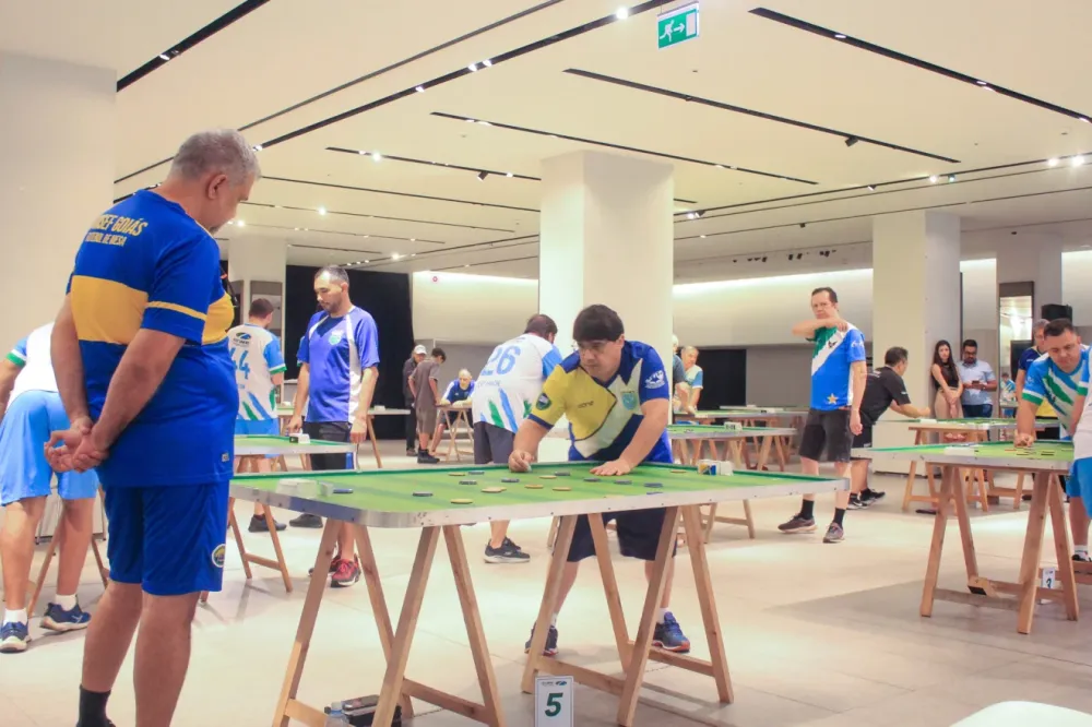 Campo Grande sedia torneio Centro-Oeste de futebol de mesa neste sábado