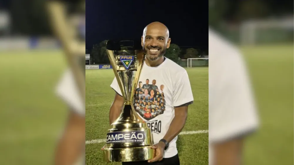 Operário acerta a contratação do técnico Diego Souza, vice-campeão estadual pelo Bataguassu