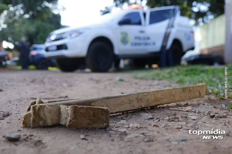 Briga em bar termina com homem ferido a pauladas no bairro Santa Luzia