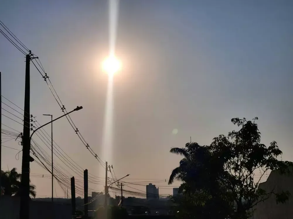 Sábado terá calor de até 40 °C e alerta de tempestades no sul de MS